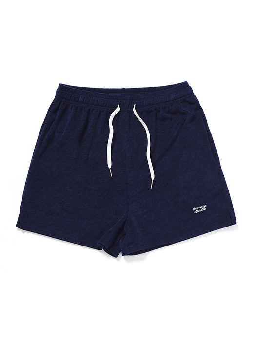 Terry Banding Shorts_NAVY