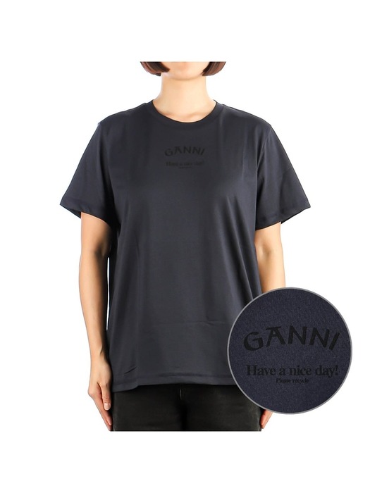 [가니] 24SS (T3746 SKY CAPTAIN) 여성 반팔 티셔츠