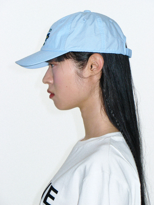 Flower Ball Cap (Blue)