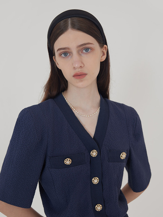 L’autre de min’s Grace Navy jacket