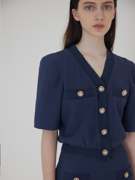 L’autre de min’s Grace Navy jacket