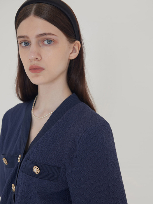 L’autre de min’s Grace Navy jacket