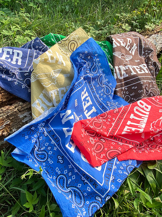 Butter Wing Bandana (Beige)