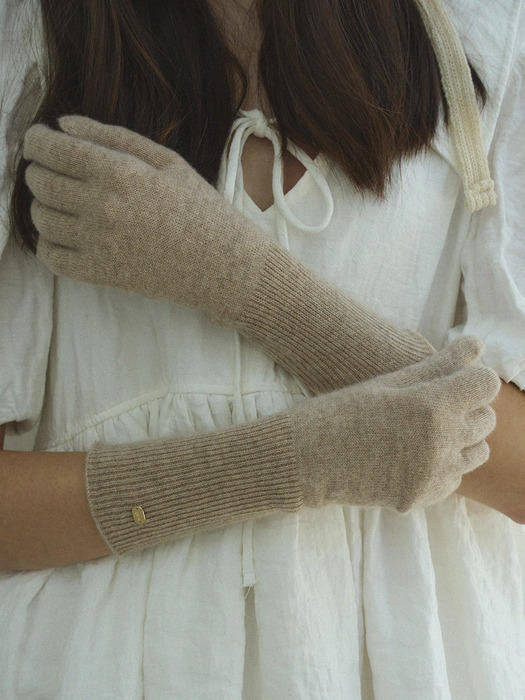 [단독] 100% Cashmere fine gloves_5color