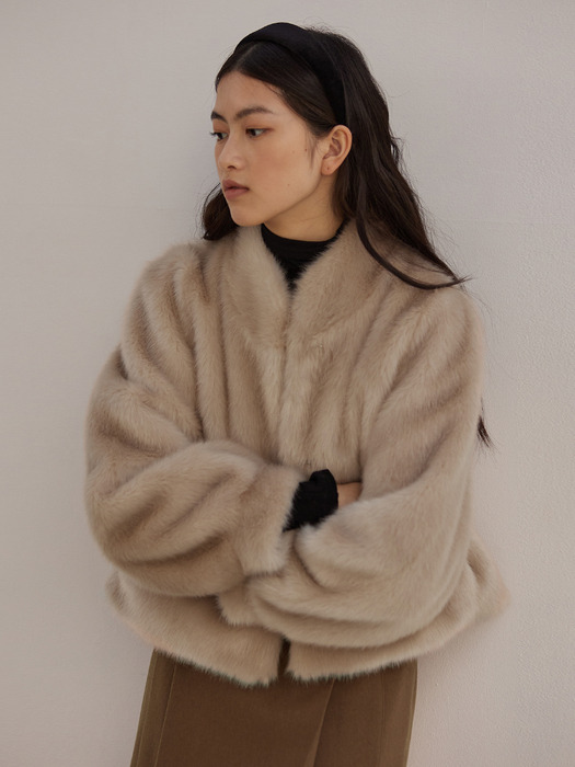 [단독]BALLEN ECO FUR JACKET (2colors)