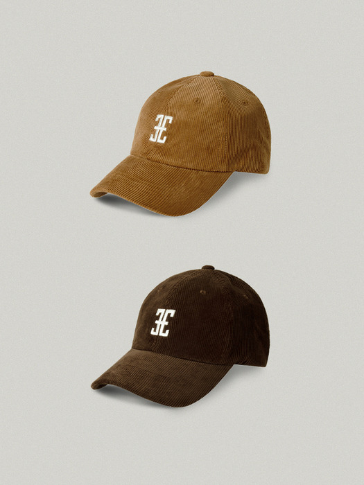 CLASSIC LOGO CORDUROY BALL CAP [2COLOR]