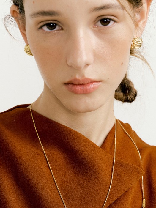 Texture Earring (Gold)