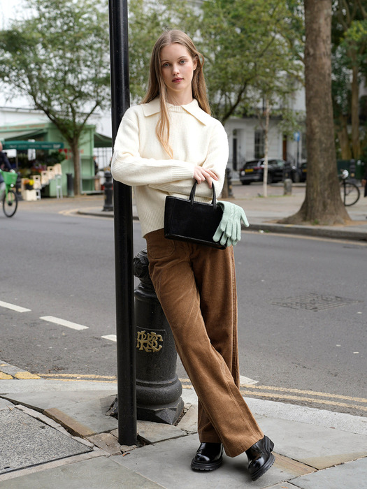 DAUNT Collared Sweater(던트)_IVORY