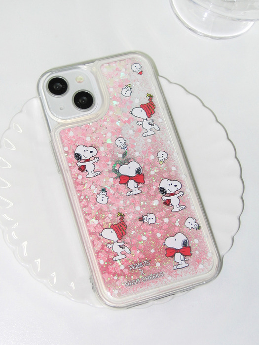 Winter snoopy glitter case_HC249DGP001O