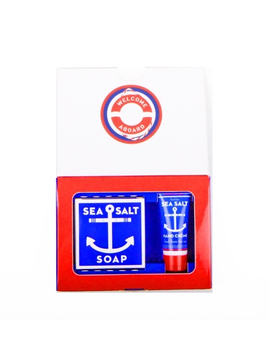 SD sea salt soap&cream set