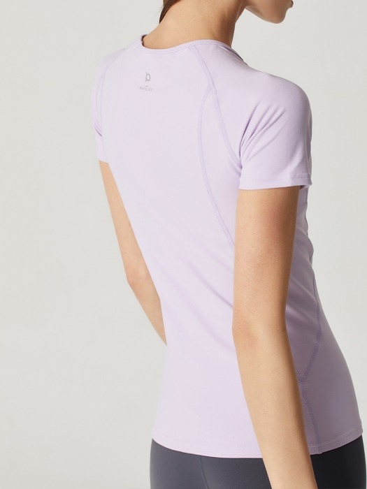 글램 티셔츠 라이트퍼플 Light purple