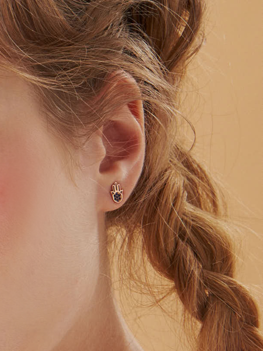 14K LUCKY Piercing Earring_JAJEWF061