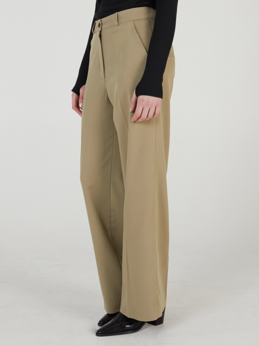 MG0S WIDE LONG SLACKS (BEIGE)