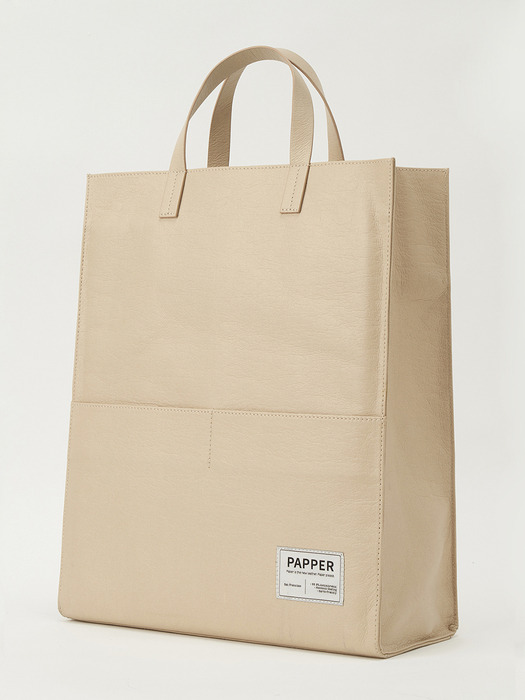 tote bag (sand beige)