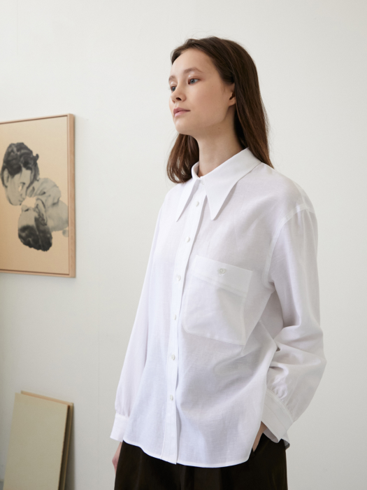 BETIST POINT-COLLAR SHIRT 3COLOR
