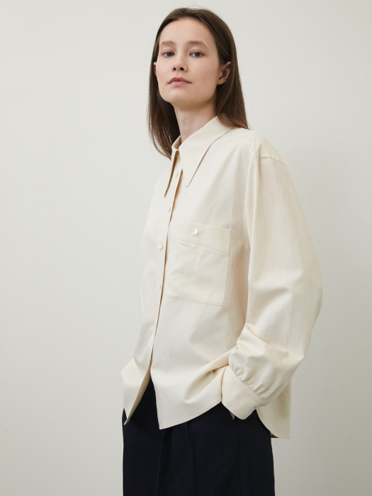 BETIST POINT-COLLAR SHIRT 3COLOR