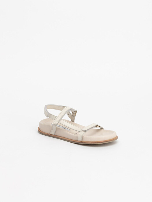 Rappel Footbed Sandals in Ivory