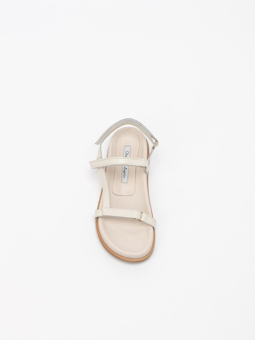 Rappel Footbed Sandals in Ivory