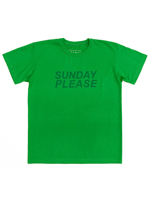 PLEASE T-SHIRTS (GREEN)