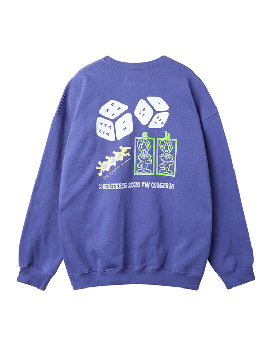 Y.E.S Trick Sweatshirts Violet