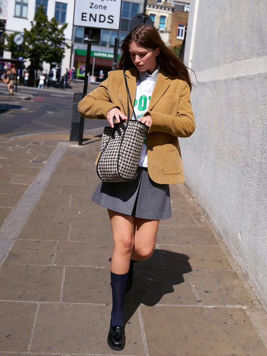 ITAEWON Bag (Black houndstooth)