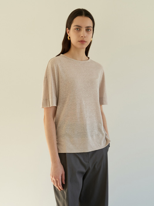 TOS LINEN BASIC TOP_3COLOR