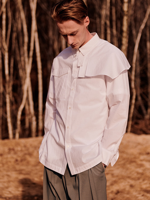 Baroque Shirt White (CSU3006AWT)