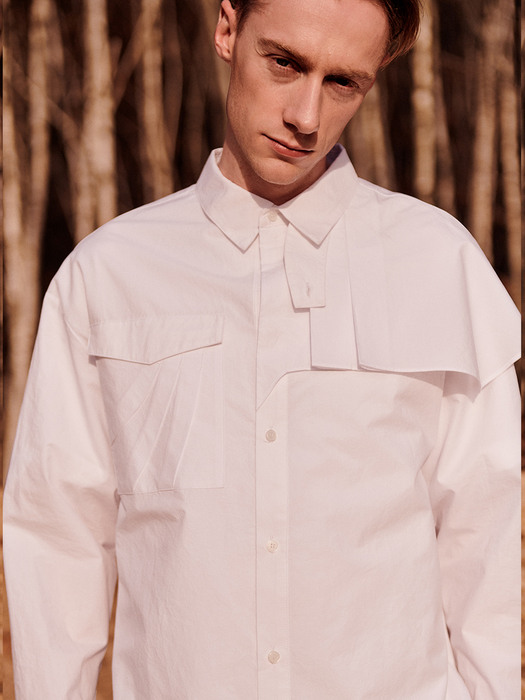 Baroque Shirt White (CSU3006AWT)