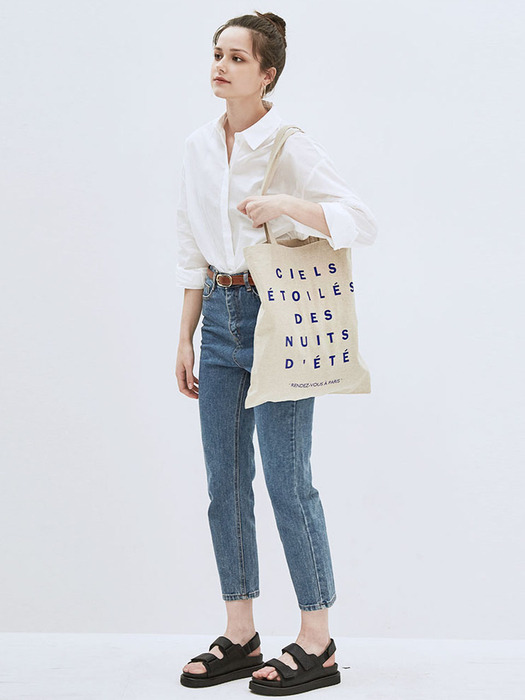 OATMEAL ECOBAG 오트밀 에코백