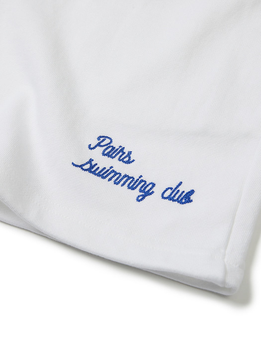 PAIRS SWIMMING CLUB SHORTS WHITE