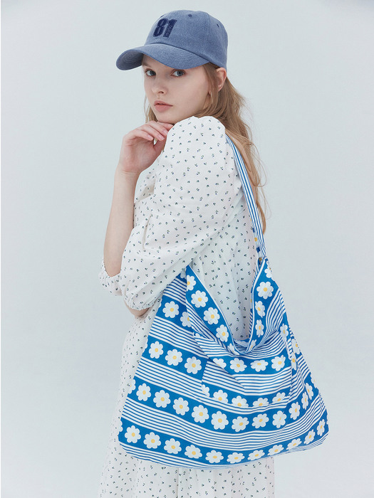 pattern eco bag 002 Blue