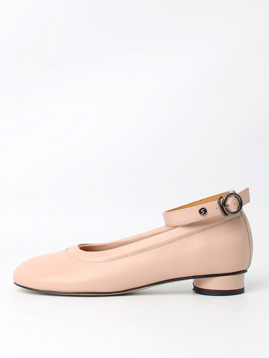 Eloel ornament flatshoes_skinpink