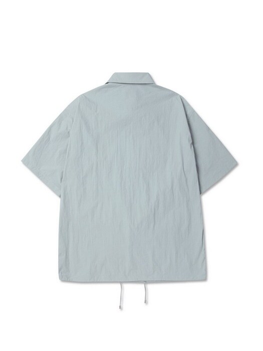 ZIP POCKET HALF SHIRTS (Mint)