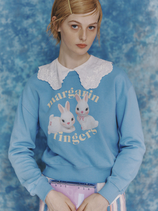 [EXCLUSIVE] bunny logo sweat shirt (ab) 