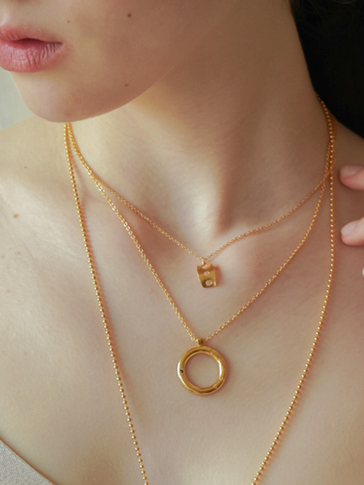 part of watch Necklace _2 (gold)