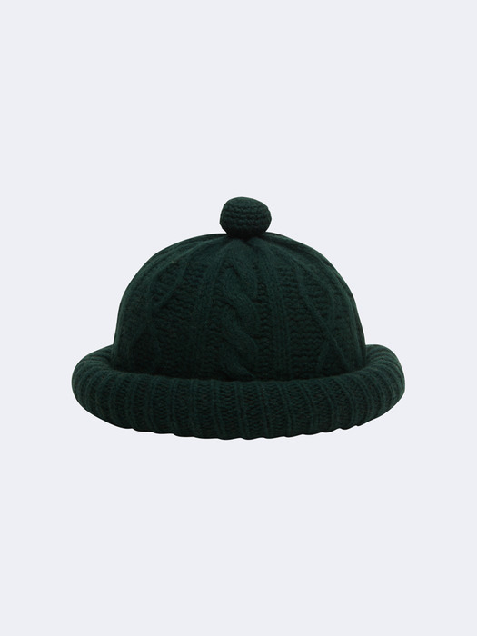 Cable Dotori Hat_Water Melon