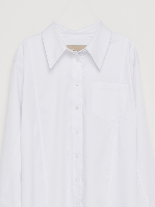 FLUID SHIRT IN WHITE