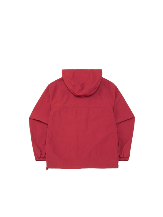 에센셜 미니 로고 후드 자켓 RED