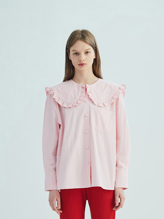 SAILOR COLLAR BLOUSE_PINK