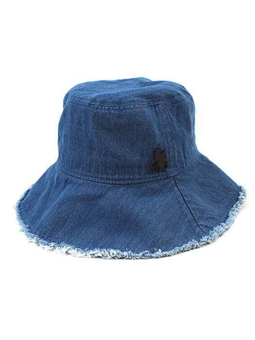 Side Thunder Denim Vintage Over Bucket Hat 버킷햇