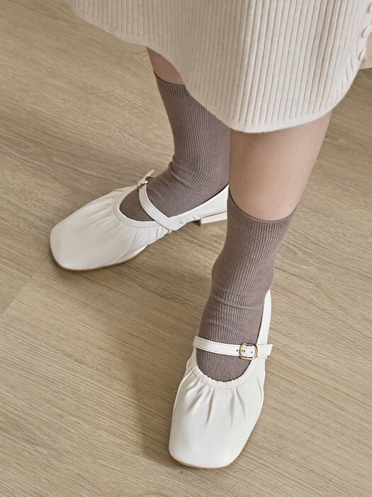 101J Yulia MaryJane Flat Shoes