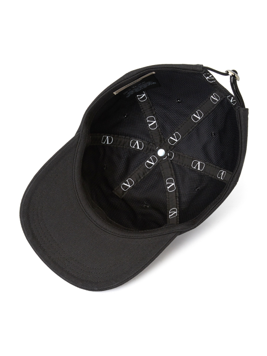 V 로고 시그니처 HDA10BDL 0NO 공용 볼캡 모자
