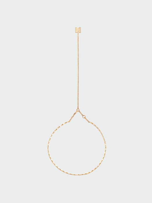 WIA Logo Chocker Necklace - Gold