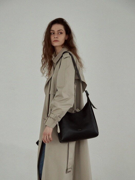 LOG HOBO BAG - Artificial Leather_ 4 colors