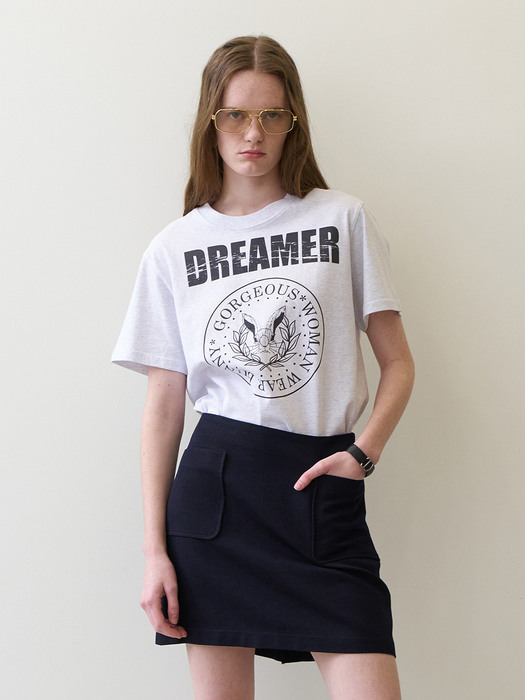 23 Summer_ White Dreamer T-Shirts