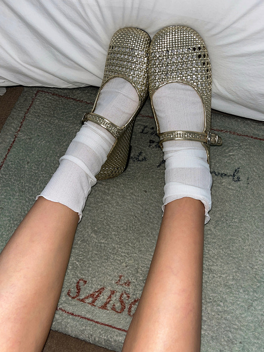 Maryn 마린 위빙 메리제인 플랫슈즈 - 5colors