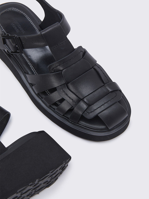 Vandalion sandal(black)_DG2AM23008BLK