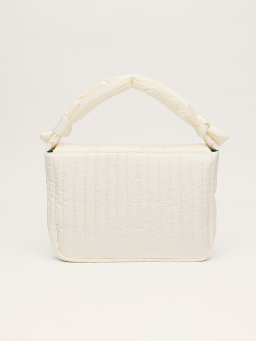 Cross Padding Bag (Cream)