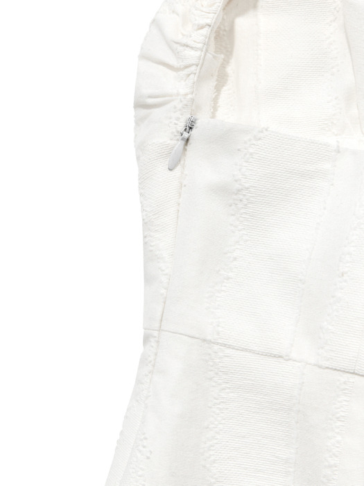 CHARLOTTE PUFF DRESS (WHITE)