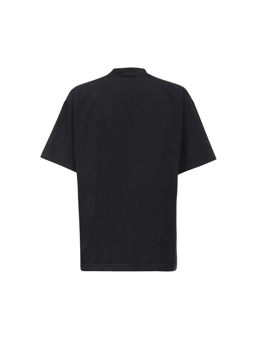 23SS 리미티드 에디션 로고 티셔츠 UE63TR720X BLACK